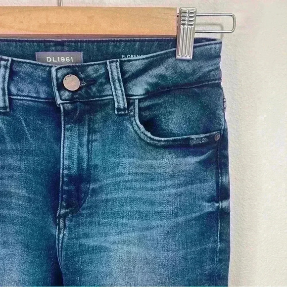 DL1961 Florence Cropped Mid-Rise Instasculpt Skinny Size 25 - Picture 2 of 11